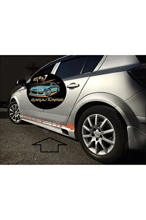 OPEL ASTRA H RİEGER MARŞPİYEL SAĞ SOL TAKIM FİBERGLASS BOYASIZ