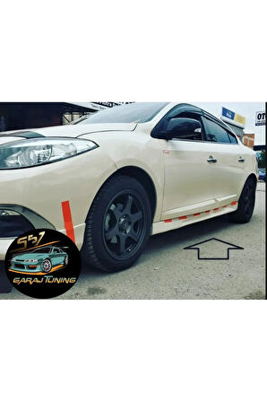 RENAULT FLUENCE GT MARŞPİYEL SAĞ SOL TAKIM FİBERGLASS BOYASIZ