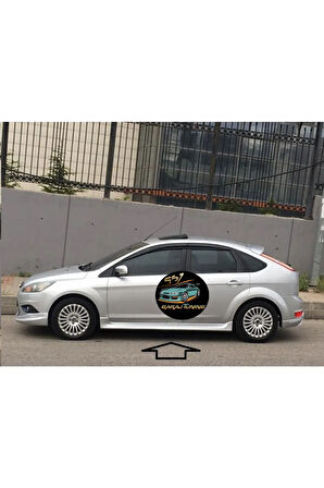 FORD FOCUS 2-2.5 MARŞPİYEL SAĞ SOL TAKIM FİBERGLASS BOYASIZ