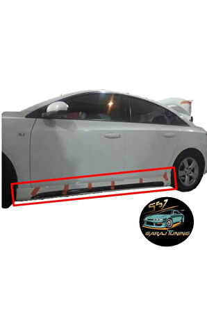 CHEVROLET CRUZE RİEGER MARŞPİYEL SAĞ SOL TAKIM FİBERGLASS BOYASIZ
