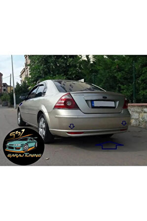 FORD MONDEO REFLEKTÖRSÜZ ARKA TAMPON EKİ (2000-2007) BOYASIZ