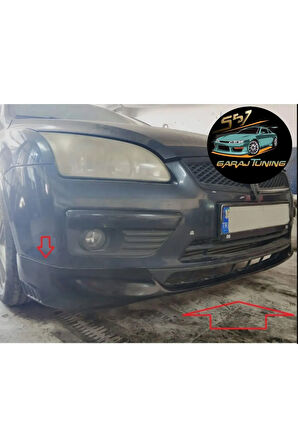 FORD FOCUS 2 ST ÖN TAMPON EKİ FİBERGLASS BOYASIZ