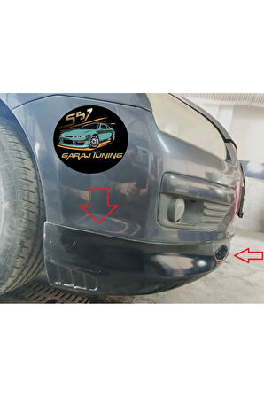 FORD FOCUS 2 ST ÖN TAMPON EKİ FİBERGLASS BOYASIZ