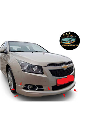 CHEVROLET CRUZE EDİTİON MAKYAJLI ÖN TAMPON EKİ FİBERGLASS BOYASIZ