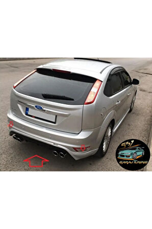 FORD FOCUS 2.5 HB RS ARKA TAMPON EKİ FİBERGLASS BOYASIZ