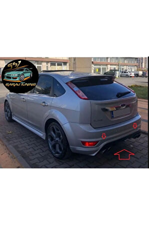 FORD FOCUS 2.5 HB RS ARKA TAMPON EKİ FİBERGLASS BOYASIZ