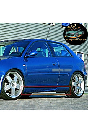 AUDİ A3 HB ZENDER MARŞPİYEL (1998-2003) SAĞ SOL TAKIM FİBERGLASS BOYASIZ