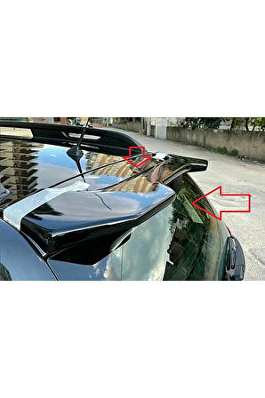 DACİA DUSTER Uyumlu YARASA SPOYLER FİBERGLASS BOYASIZ