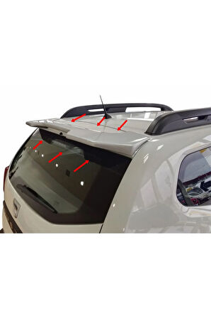 DACİA DUSTER Uyumlu YARASA SPOYLER FİBERGLASS BOYASIZ