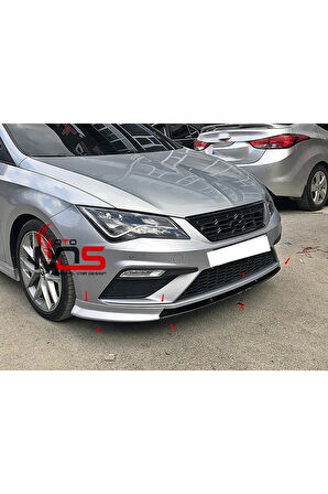 SEAT LEON 3.5 FR ÖN TAMPON EKİ 2018 VE ÜZERİ FİBERGLASS Uyumlu
