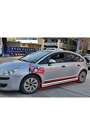 CİTRÖEN C4 CUSTOM UYUMLU MARŞPİYEL SAĞ SOL TAKIM FİBERGLASS BOYASIZ