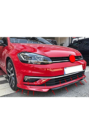 Vw Golf 7.5 Ön Tampon Eki Karlık Fiberglass Boyasız