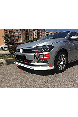 Vw Polo Ön Tampon Eki 2018 Üzeri Karlık Fiberglass Boyasız