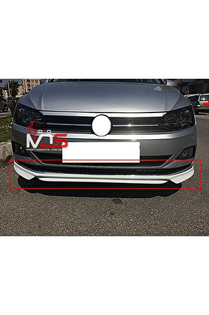 Vw Polo Ön Tampon Eki 2018 Üzeri Karlık Fiberglass Boyasız