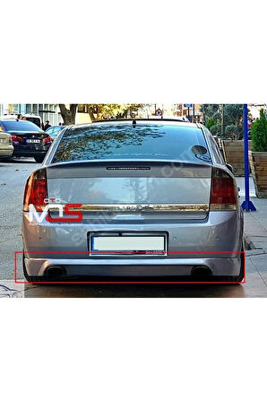 Opel Vectra C Arka Çift Çıkış Tampon Eki Fiberglass Boyasız Uyumlu