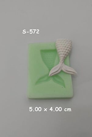 Balık Kuyruğu No:1 Silikon Kalıp