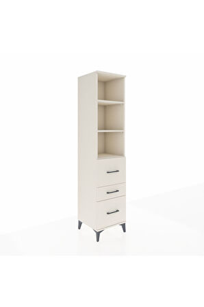 Hyperion Dolap 3 Raflı 3 Çekmeceli 44x44x195 Aytaşı-Aytaşı