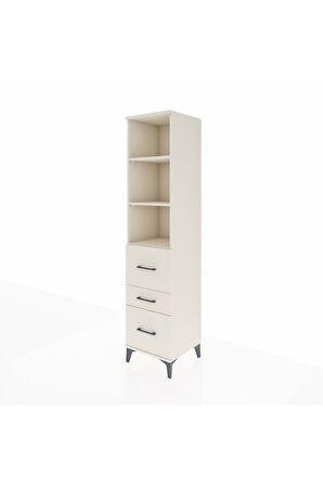 Hyperion Dolap 3 Raflı 3 Çekmeceli 44x44x195 Aytaşı-Aytaşı