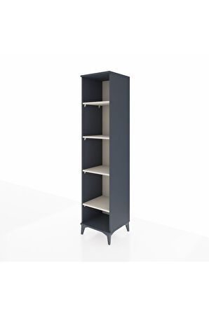 Hyperion Dolap 4 Raflı 44x44x195 Antrasit-Aytaşı