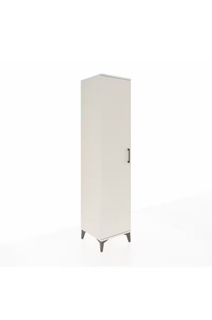 Hyperion Dolap 3 Raflı Tek Kapaklı Tek Askılı 44x44x195 Aytaşı-Aytaşı