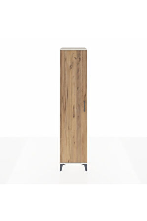 Hyperion Dolap 3 Raflı Tek Kapaklı Tek Askılı 44x44x195 Aytaşı-Çam