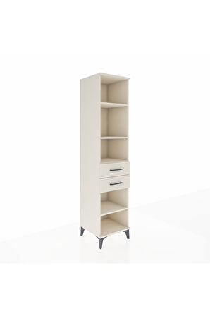 Hyperion Dolap 4 Raflı 2 Çekmeceli 44x44x195 Aytaşı-Aytaşı