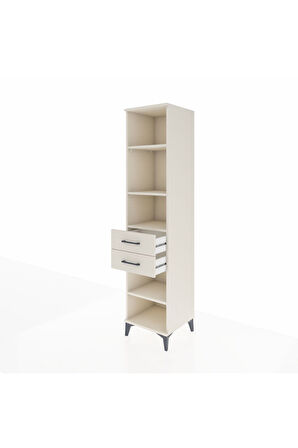 Hyperion Dolap 4 Raflı 2 Çekmeceli 44x44x195 Aytaşı-Aytaşı