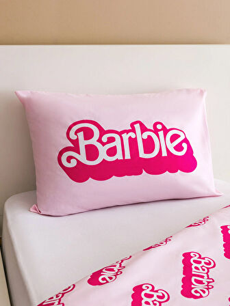 LCW HOME Pembe Barbie Baskılı Çocuk Nevresim Seti