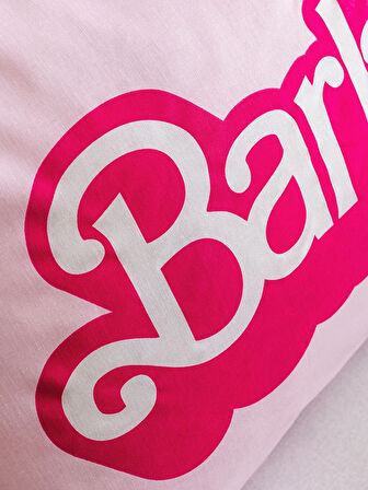 LCW HOME Pembe Barbie Baskılı Çocuk Nevresim Seti