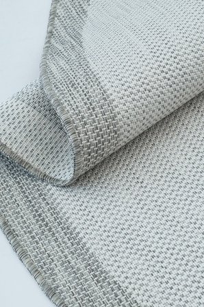 S605-GRİ GRİ Oval Sisal Jüt Halı Düz Dokuma Hasır Halı Kaymaz Taban Salon Oturma Odası Halısı