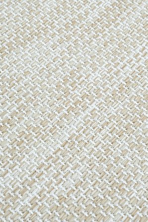 S605-KREM KREM Oval Sisal Jüt Halı Düz Dokuma Hasır Halı Kaymaz Taban Salon Oturma Odası Halısı