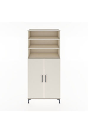 Hyperion Dolap 5 Raflı 2 Kapaklı 88x44x195 Aytaşı-Aytaşı