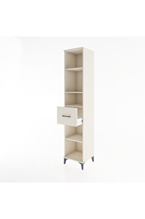 Hyperion Dolap 4 Raflı Tek Çekmeceli 44x44x221 Aytaşı-Aytaşı