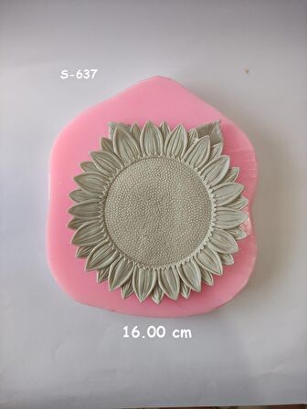 Çiçek Tabanlık Silikon Kalıp