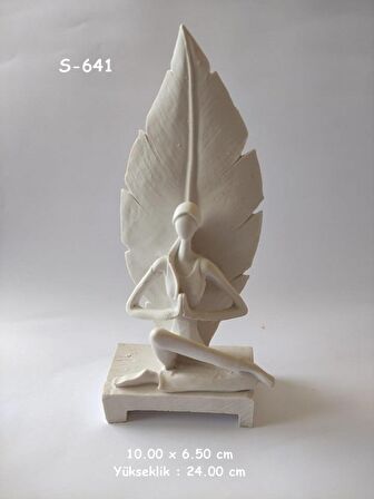 Yoga yapan kız No:1 Silikon Kalıp