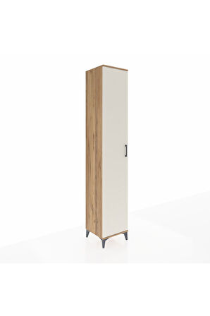 Hyperion Dolap 6 Raflı Tek Kapaklı 44x44x243 Çam-Aytaşı