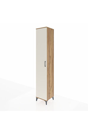 Hyperion Dolap 6 Raflı Tek Kapaklı 44x44x243 Çam-Aytaşı