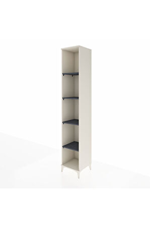 Hyperion Dolap 6 Raflı 44x44x243 Aytaşı-Antrasit