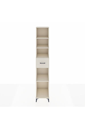 Hyperion Dolap 4 Raflı Tek Çekmeceli 44x44x243 Aytaşı-Aytaşı