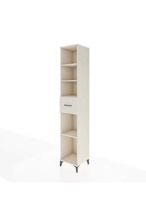 Hyperion Dolap 4 Raflı Tek Çekmeceli 44x44x243 Aytaşı-Aytaşı