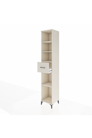 Hyperion Dolap 4 Raflı Tek Çekmeceli 44x44x243 Aytaşı-Aytaşı
