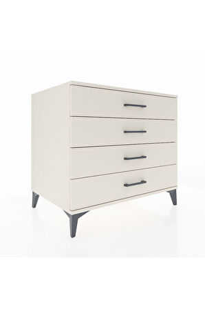 Kronos Şifonyer 4 Çekmeceli 88x59x80 Aytaşı-Aytaşı