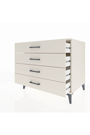 Kronos Şifonyer 4 Çekmeceli 88x59x80 Aytaşı-Aytaşı