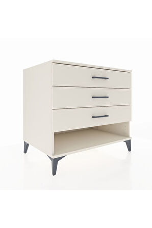 Kronos Şifonyer 3 Çekmeceli 88x59x80 Aytaşı-Aytaşı