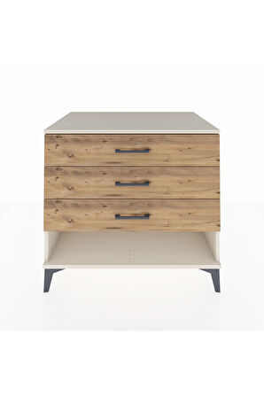 Kronos Şifonyer 3 Çekmeceli 88x59x80 Aytaşı-Çam