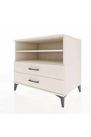 Kronos Şifonyer 2 Raflı 2 Çekmeceli 88x59x80 Aytaşı-Aytaşı