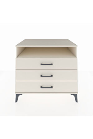 Kronos Şifonyer Tek Raflı 3 Çekmeceli 88x59x80 Aytaşı-Aytaşı