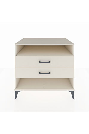 Kronos Şifonyer Tek Raflı 2 Çekmeceli 88x59x80 Aytaşı-Aytaşı