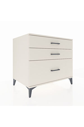 Kronos Şifonyer 3 Çekmeceli 88x59x80 Aytaşı-Aytaşı