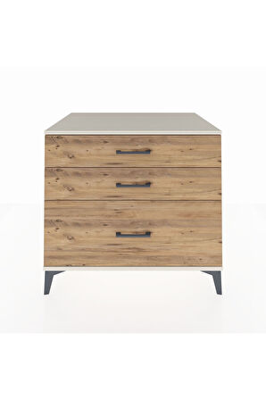 Kronos Şifonyer 3 Çekmeceli 88x59x80 Aytaşı-Çam